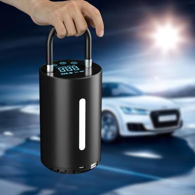 China Electric Rechargeable Auto Tire Inflator Portable Digital Bicycle Tire Inflator Car Air Compressor Cordless Cordless Pump for sale