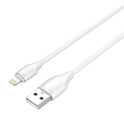 China Mobile Phone Types LDNIO LS371/LS372 2.1A USB Cable Leather Cord Fast Charger Micro Data PVC USB Cable For Phone for sale