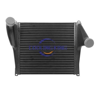 China High performance bar and plate bar and plate intercooler for kenwoth w900 T600 T800 C500 charge air cooler for sale