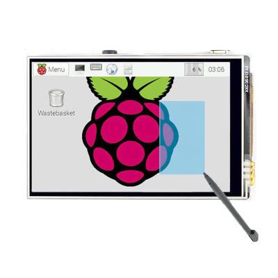 China Factory wholesale RPI 2/2B/3/3B/3B+/4/4B 3.5 inch high-speed touch screen display, 480x320 TFT LCD SPI monitor for raspberry pi 4 3 2 A, A+, B, B+ for sale