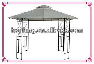 China 3x3m metal double topped gazebo (metal gazebo, outdoor metal gazebo) for sale