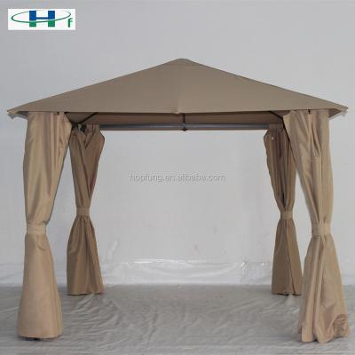 China Sun Shelter 10' x10 Iron Tube Luxury Garden Gazebo Outdoor Side Curtains for sale