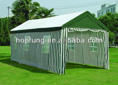 China Sun Shelter 3X6m PE&POLYESTER Steel Tube Carport for sale