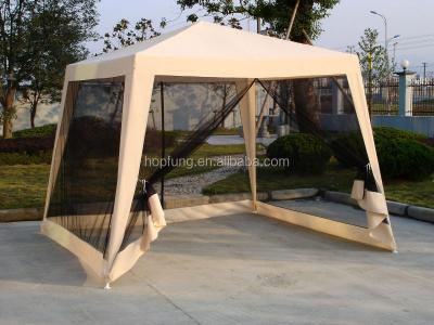 China Sun Shelter 2.4x2.4m Garden Gazebo With Mosquito Netting for sale