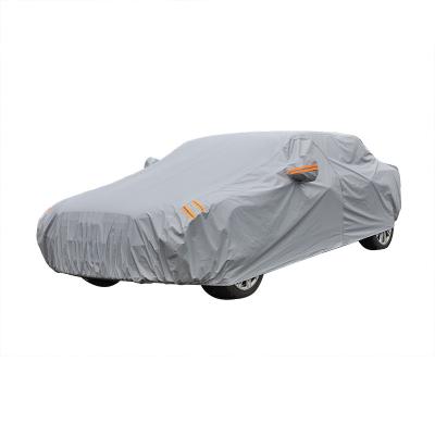 China New Water Resistant PVC Car Cover Sunscreen Heat Insulation Car Sunshade Rain Cover 4XL Class 99% Suitable Cars for sale