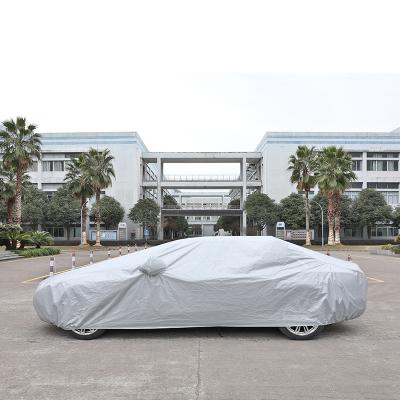 China Car Styling Car Cover PEVA Cloth Cover PEVA Single Exterior Retractable Cover Fabric All Weather Waterproof Dustproof Top Hood for sale