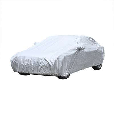 China Simple Wholesale Design Mirror Style Top Hood Car Outdoor All Weather Waterproof Pocket/Universal Stretch Size Car Cover for sale