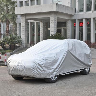 China Premium Simple Style Car Cover Outdoor Waterproof Car Cover Universal Retractable Waist Sun Cover For Car for sale