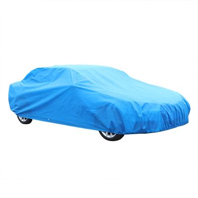 China General Custom Blue Nonwoven Sunscreen Cover Factory Direct Selling Water Resistant Car Heat Insulation Rainproof Dustproof 4XL Size for sale