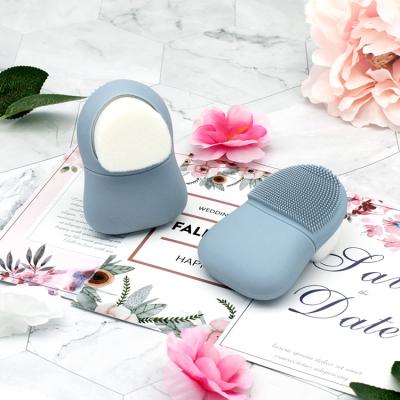 China CVB-513 Super Soft Silicone DEEP CLEANING Face Cleanser and Massager Sweep Brush Manual Facial Cleansing Scrubber for Sensitive, Sensitive, Dry for sale