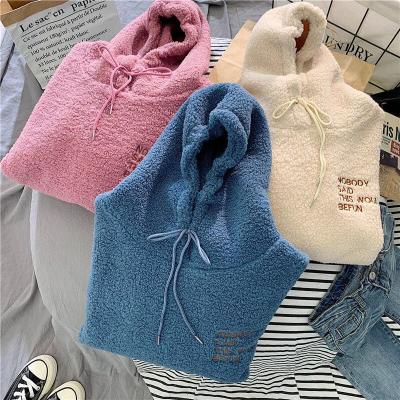 China 2021 designer Autumn Gym Casual Sweatshirt Pullover Anti-wrinkle Hoodie Custom Street use Girls Women's Hoodies for sale