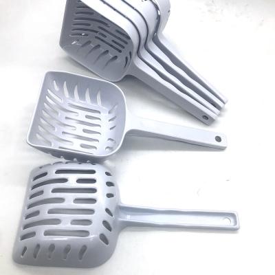 China Whloesale Customized Viable High Quality Reusable Color Melamine Pet Sieving Garbage Scoop for sale