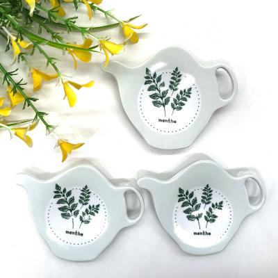 China High Quality Hot Selling Durable Custom Printing Melamine Tea Bag Durable Holder for sale