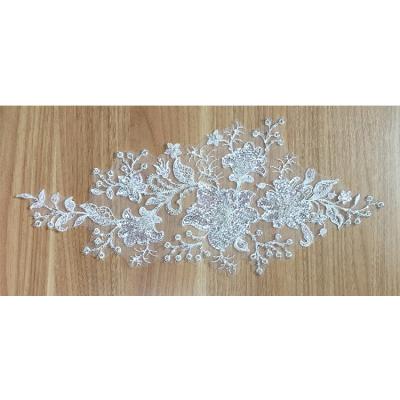 China Other China Factory Sequin Patch Embroidery Applique For Apparel for sale