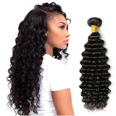 China Straight Raw Unprocessed 100% Brazilian Hair Curly Hair Bundles , Grade 8A Remy Hair Extensions / Wave Hair / for sale