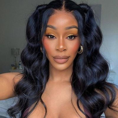 China Wholesale Price Hot Selling Malaysian Remy Hair Wig For Black 100% Straight Swiss Lace Front Wig Human Hair Wigs 100% Malaysian Women for sale