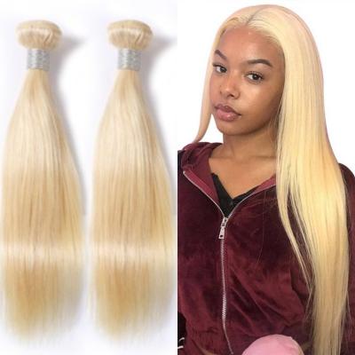 China Virgin Human Hair Wholesale Price Unprocessed Straight / Wave Raw Hair Extensions / Curly Straight Hair 613 Bone Hair Bundles for sale