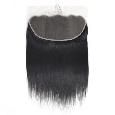 China Straight Unprocessed 100% Grade 8A Brazilian Hair 13x4 Hair Lace Headband 100% Brazilian Hair Headband for sale