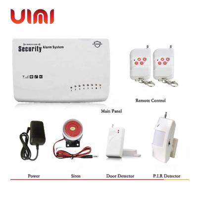 China GSM Home Security Burglar Alarm System for sale