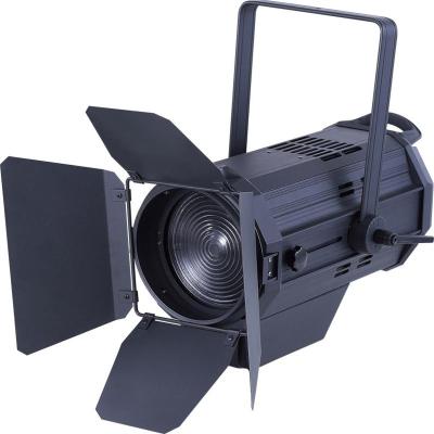 China Sports Stadiums Liv Professional Tv Studio Theater Light Zoom RGBW COB 200W Led Fresnel Light for sale