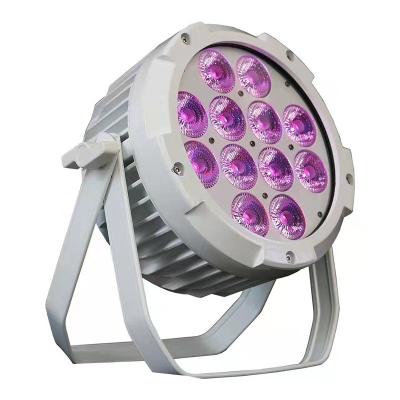 China Theme Park IP65 216W 12pcs 18W LED Par LED DJ Disco Light Club Lights Super Bright Battery Wireless Par Can Light for sale