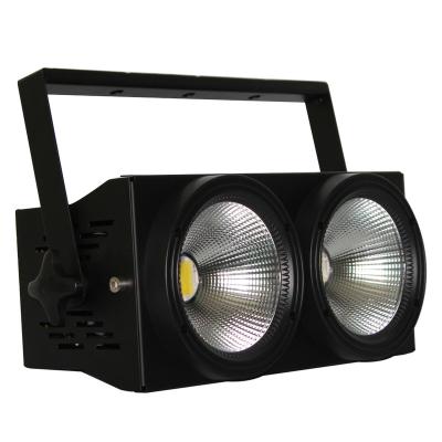 China Sports Stadiums LED 2 Eyes COB Imported 200W Spectator Lights DMX512 Lamp Beads Attendance Matrix Stage Blinder Light for sale