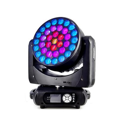 China Theme Park LIV 37pcs 15Watt RGBW 4in1 Pro Stage Beam Wash 2in1 37x15W LED Hybrid Moving Head Light Moving Head Light for sale