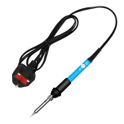 China Long Life Heater Core 60W Temperature Adjustable Electric Soldering Iron With Plug 900m-T UK Series Soldering Tips for sale