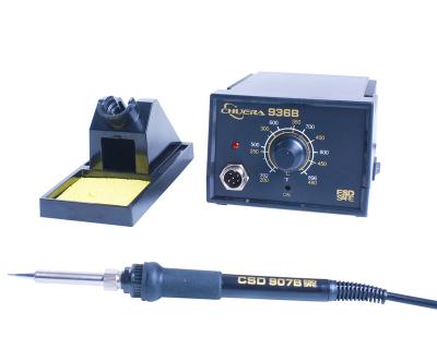 China High Quality Anti-Static Constant Temperature 936B SMD ESD 60W Soldering Repair Machine Soldering Station For Mobile Repair With 5pcs Lead Free Iron Tips for sale