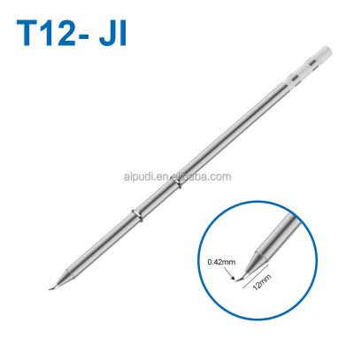 China Original Long Life T12 Series Soldering Irons Bit T12-JI Accessory Soldering Iron Tips for sale