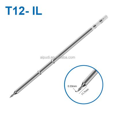 China High Quality Bit T12 Series Original Soldering Iron Tips T12-IL Soldering Iron Accessory for sale