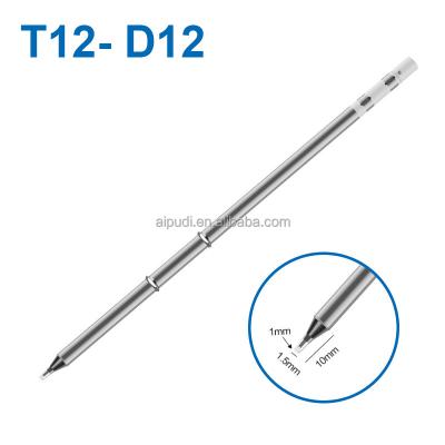 China Original Wholesale T12 Series Soldering Iron Tips T12-D12 Soldering Iron Little Accessory for sale