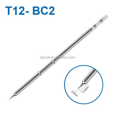 China Original Little T12 Series Soldering Iron Tips T12-BC2 Soldering Iron Accessory for sale