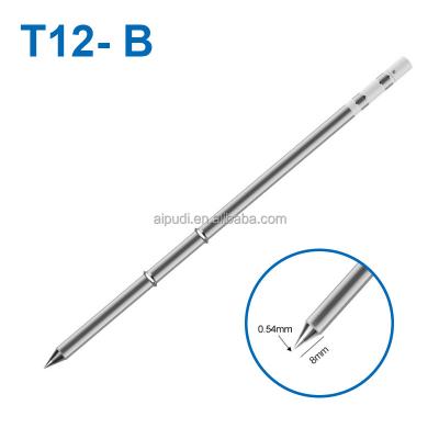 China Original Accessory T12-B Series Iron Tips T12-B Soldering Solder Bit For T12/FX-951/FX-952/FX-950/FM-203 Soldering Station for sale