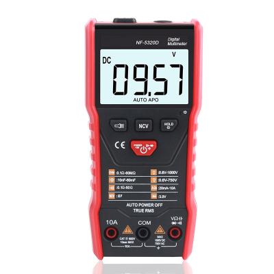 China Yes High Accuracy Fully Automatic Auto Range Multi Meter Digital Multimeter Tester NF-5320D for sale