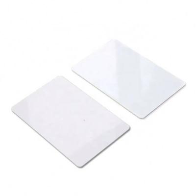 China Customized Waterproof/Waterproof Logo Smart RFID PVC Card Key Card Waterproof Printable Clamshell White Card for sale