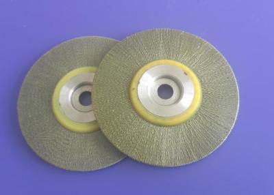 China Utility 3MM Width Encapsulated Wire Wheel Brush 150mm OD for Removing Paint for sale