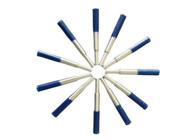 China Standard Duty 12MM Encapsulated Stem Mounted End Brushes for Burr Removal en venta