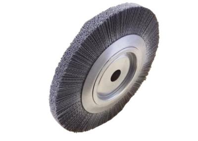 China High Performance 250mm Round Abrasive Filament Wheel Brushes for Light Deburring for sale