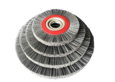 China 6'' Radial Nylon Abrasive Wheel Brush with Long Life for Deburring Gear for sale