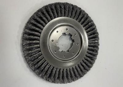 China 300mm OD Metal Tube Rust Removal Twisted Wire Brush en venta