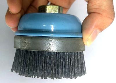 China Durable 3 inch Nylon Abrasive Cup Brush for Removing Paint and Corrosion for sale