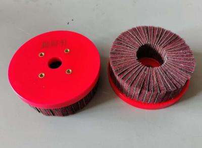 중국 Customizable 150mm Sandpaper Grinding Brush Disc for Sheet Metal Deburring 판매용