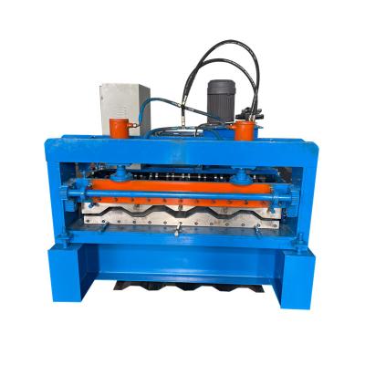 China Hotels Container House Roll Forming Machine Container Car Trolley Board Panel Cold Roll Forming Machine for sale