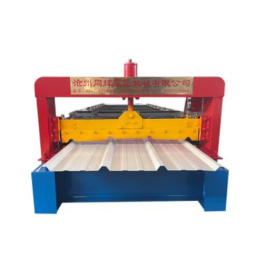 China 2022 Hotels TR4 Roll Forming Machine Color Steel Tr4 Tr5 Building Material Building Material Machinery for sale