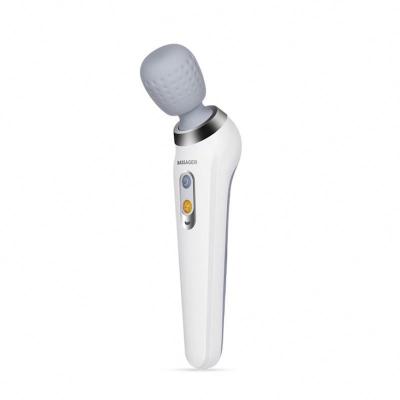 China Rechargeable Waterproof Powerful Wireless Electric Handheld Massager Body Massager Radio Crazy Stick Vibration Machine for sale