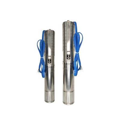 China CNP SJ60 60HZ High Efficiency High Pressure Multistage Stainless Steel Submersible Propeller Deep Well Industrial Water Pump for sale