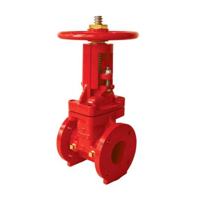 China For Hydraulic Gate Valves Of Fire Fighting And Water Supply Applications Outside Rod Fight And Yoke Gate Valves For Fire And Water Supply Applications for sale