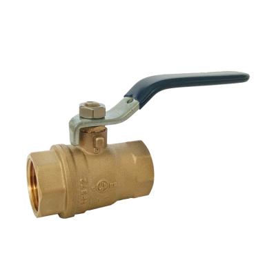 China Factory Supply CNP General NSF 61/372 Certified 600 PSI TNP Lead Free Manual Copper Ball Valve for sale