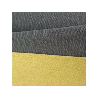 China New Design Waterproof Pad 75D Recycle Cationic Polyester Fabric Bonded TPU Combo 75D Recycle Fleece for sale